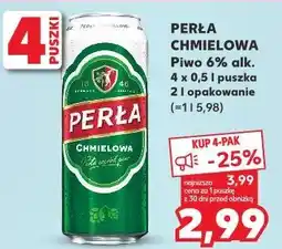 Kaufland Perła Chmielowa Piwo 6% alk oferta