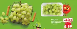 Kaufland Winogrona jasne bezpestkowe oferta