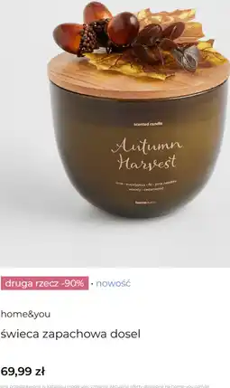 Home&You home&you świeca zapachowa dosel oferta