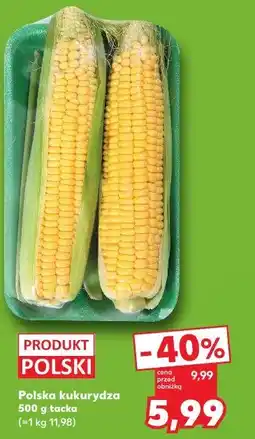 Kaufland Polska kukurydza 500 g tacka oferta