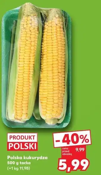 Polska kukurydza 500 g tacka