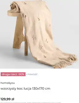 Home&You wzorzysty koc lucja 130x170 cm oferta