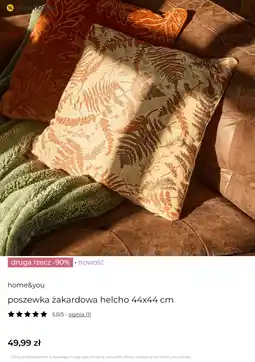Home&You poszewka żakardowa helcho 44x44 cm oferta
