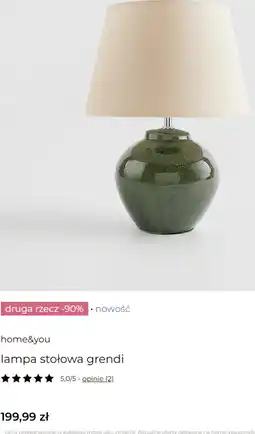 Home&You home&you lampa stołowa grendi oferta
