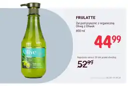 Rossmann Żel pod prysznic Frulatte z organiczną Oliwą z Oliwek oferta