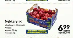 Makro Nektarynki Hiszpania oferta