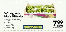 Makro Winogrona białe Vittoria Włochy oferta