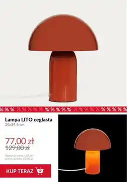 Homla Lampa Lito ceglasta oferta