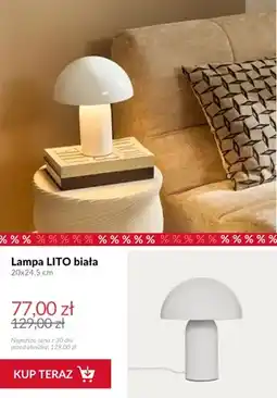 Homla Lampa Lito biała oferta