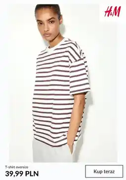 H&M T-shirt oversize H & M oferta