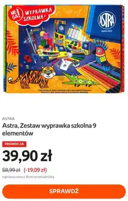 Empik Zestaw wyprawka szkolna Astra 9 elementów oferta