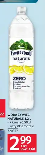 Selgros Woda Żywiec zdrój oferta