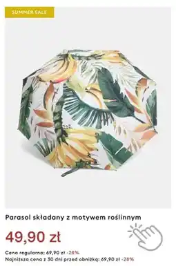 Medicine Parasol składany z motywem roślinnym Medicine oferta