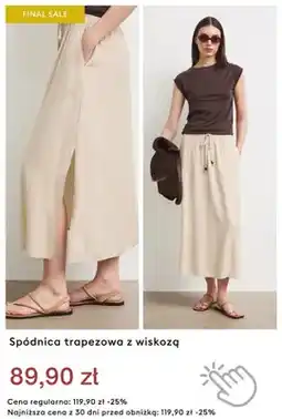 Medicine Spódnica trapezowa z wiskozą oferta