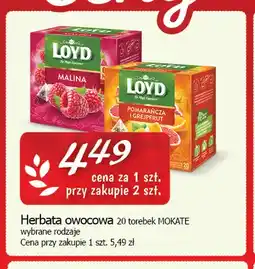 Cezar Delikatesy Herbata owocowa Loyd Malina oferta
