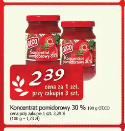 Cezar Delikatesy Koncentrat pomidorowy 30% Otco oferta