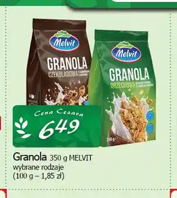 Cezar Delikatesy Granola czekoladowa Melvit oferta