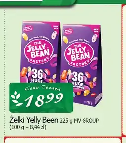 Cezar Delikatesy Żelki Yelly Been The Jelly Bean Factory oferta