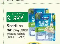 Cezar Delikatesy Śledzik na raz z cebulką Lisner oferta
