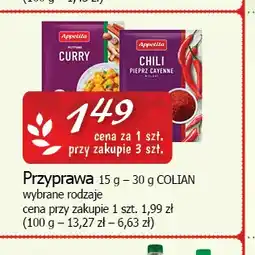 Cezar Delikatesy Przyprawa Curry Appetita oferta