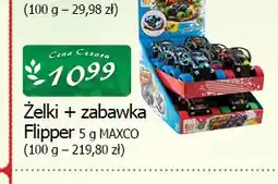 Cezar Delikatesy Żelki z zabawką Flipper Maxco oferta