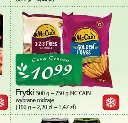 Cezar Delikatesy Frytki 1-2-3 Fries Crinkle McCain oferta