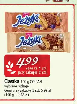 Cezar Delikatesy Ciastka Jeżyki Classic Colian oferta