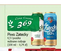 Cezar Delikatesy Piwo Zatecky Svetly Lezak oferta