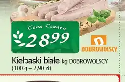 Cezar Delikatesy Kiełbaski białe Dobrowolscy oferta