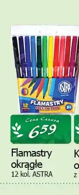 Cezar Delikatesy Flamastry okrągłe Astra oferta