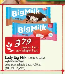 Cezar Delikatesy Lody Big Milk Choco Algida oferta