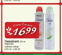 Cezar Delikatesy Dezodorant damski Dove Go Fresh oferta