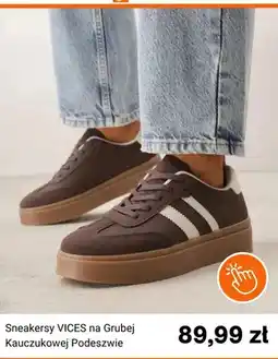Born2be Sneakersy VICES na Grubej Kauczukowej Podeszwie oferta