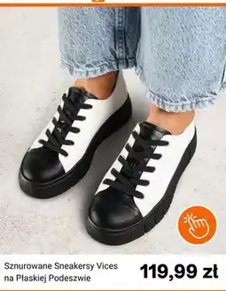 Born2be Sneakersy sznurowane Vices na płaskiej podeszwie oferta