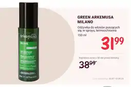 Rossmann Odżywka do włosów puszących się w sprayu termoochronna Green Arkemusa Milano Olive oferta