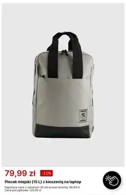 4F Plecak miejski 15 l 4F z kieszenią na laptop oferta