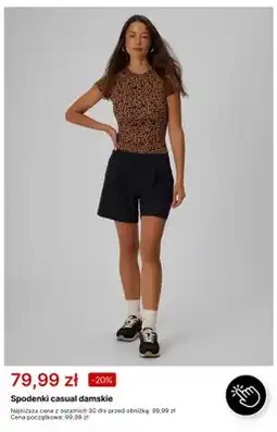 4F Spodenki casual damskie oferta
