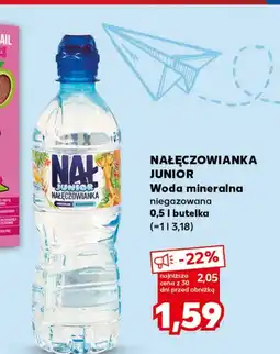 Kaufland Woda niegazowana Nałęczowianka oferta