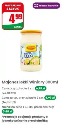 Dino Majonez lekki Winiary oferta