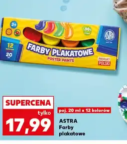 Kaufland Farby plakatowe Astra oferta