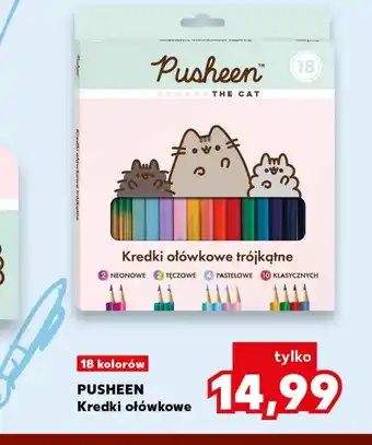 Kaufland Kredki ołówkowe Pusheen oferta