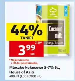 Auchan Mleczko kokosowe House of Asia oferta