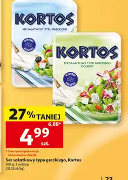 Auchan Ser sałatkowy Kortos oferta
