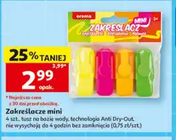 Auchan Zestaw zakreślaczy oferta