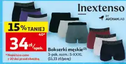 Auchan Bokserki męskie oferta