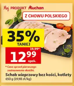 Auchan Schab bez kości oferta