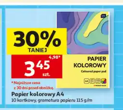 Auchan Papier kolorowy GM oferta