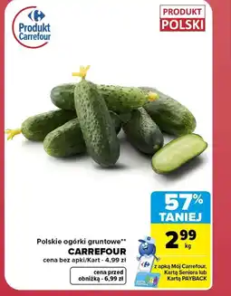 Carrefour Market Ogórki Carrefour oferta