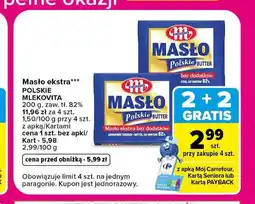 Carrefour Market Masło Mlekovita oferta
