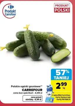 Carrefour Ogórki Carrefour oferta
